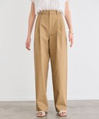 【ベイジ,/BEIGE,】の【洗える】GAZANIA / コットンチノ2タックワイドパンツ Camel Beige|ID: prp329100004666990 ipo3291000000033752789