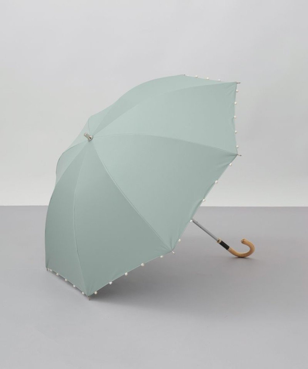 【アウロラ/AURORA】の【WEB限定】パール晴雨兼用傘(1段スライドショート) インテリア・キッズ・メンズ・レディースファッション・服の通販 founy(ファニー) ファッション Fashion レディースファッション Fashion for Women レイングッズ・傘・晴雨兼用傘 Umbrellas & Rain Gear クラシカル Classical, Vintage-Inspired 傘 Umbrella, Parasol サマー Summer, Summer Style ショート Short, Short Length バロック Baroque, Baroque Design パール Pearl, Pearl Accent 日傘 Parasol, UV Umbrella モダン Modern, Contemporary ランダム Random, Irregular ミントグリーン|ID: prp329100004667007 ipo3291000000033752852