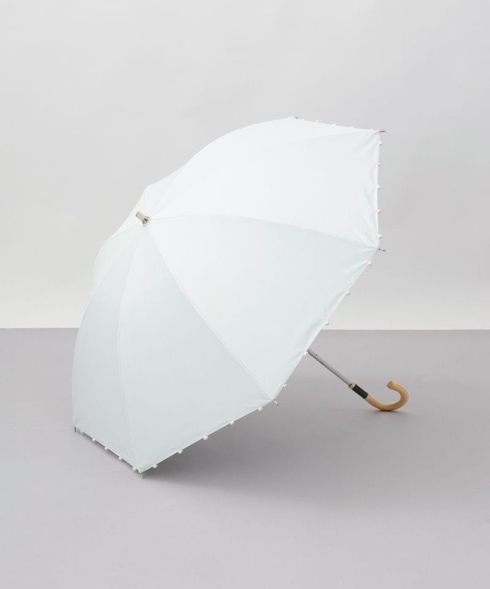 【アウロラ/AURORA】の【WEB限定】パール晴雨兼用傘(1段スライドショート) インテリア・キッズ・メンズ・レディースファッション・服の通販 founy(ファニー) ファッション Fashion レディースファッション Fashion for Women レイングッズ・傘・晴雨兼用傘 Umbrellas & Rain Gear クラシカル Classical, Vintage-Inspired 傘 Umbrella, Parasol サマー Summer, Summer Style ショート Short, Short Length バロック Baroque, Baroque Design パール Pearl, Pearl Accent 日傘 Parasol, UV Umbrella モダン Modern, Contemporary ランダム Random, Irregular ホワイト|ID: prp329100004667007 ipo3291000000033752854