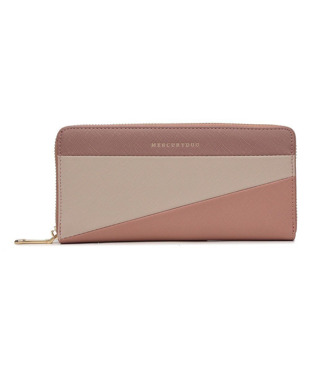 【スタイルコード/STYLE CODE】の【MERCURYDUO/マーキュリーデュオ】ダイアナ トリコカラーRFロングウォレット インテリア・キッズ・メンズ・レディースファッション・服の通販 founy(ファニー) ファッション Fashion レディースファッション Fashion for Women ミニ財布・二つ折り財布 Wallets & Card Cases シンプル Simple, Minimal フェミニン Feminine, Girly ポケット Pocket, Pocket Detail 財布 Wallet, Purse ピンク|ID: prp329100004667198 ipo3291000000033753667