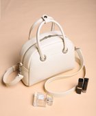 【スタイルコード/STYLE CODE】の【MERCURYDUO/マーキュリーデュオ】メタルアイレット ミニボストン アイボリー|ID: prp329100004667203 ipo3291000000034177935