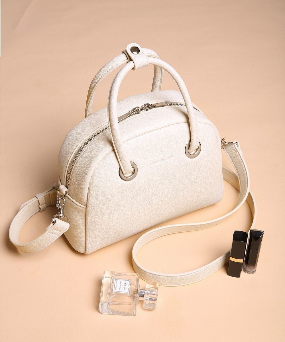 【スタイルコード/STYLE CODE】の【MERCURYDUO/マーキュリーデュオ】メタルアイレット ミニボストン インテリア・キッズ・メンズ・レディースファッション・服の通販 founy(ファニー) ファッション Fashion レディースファッション Fashion for Women アイレット Eyelet Lace ショルダー Shoulder, Shoulder Strap シンプル Simple, Minimal トレンド Trend, Trending Now フェミニン Feminine, Girly フォルム Silhouette, Form ボストン Boston ボストンバッグ Boston Bag, Retro Bag 再入荷 Restock / Back in Stock エレガント 上品 Elegant アイボリー|ID: prp329100004667203 ipo3291000000034177935