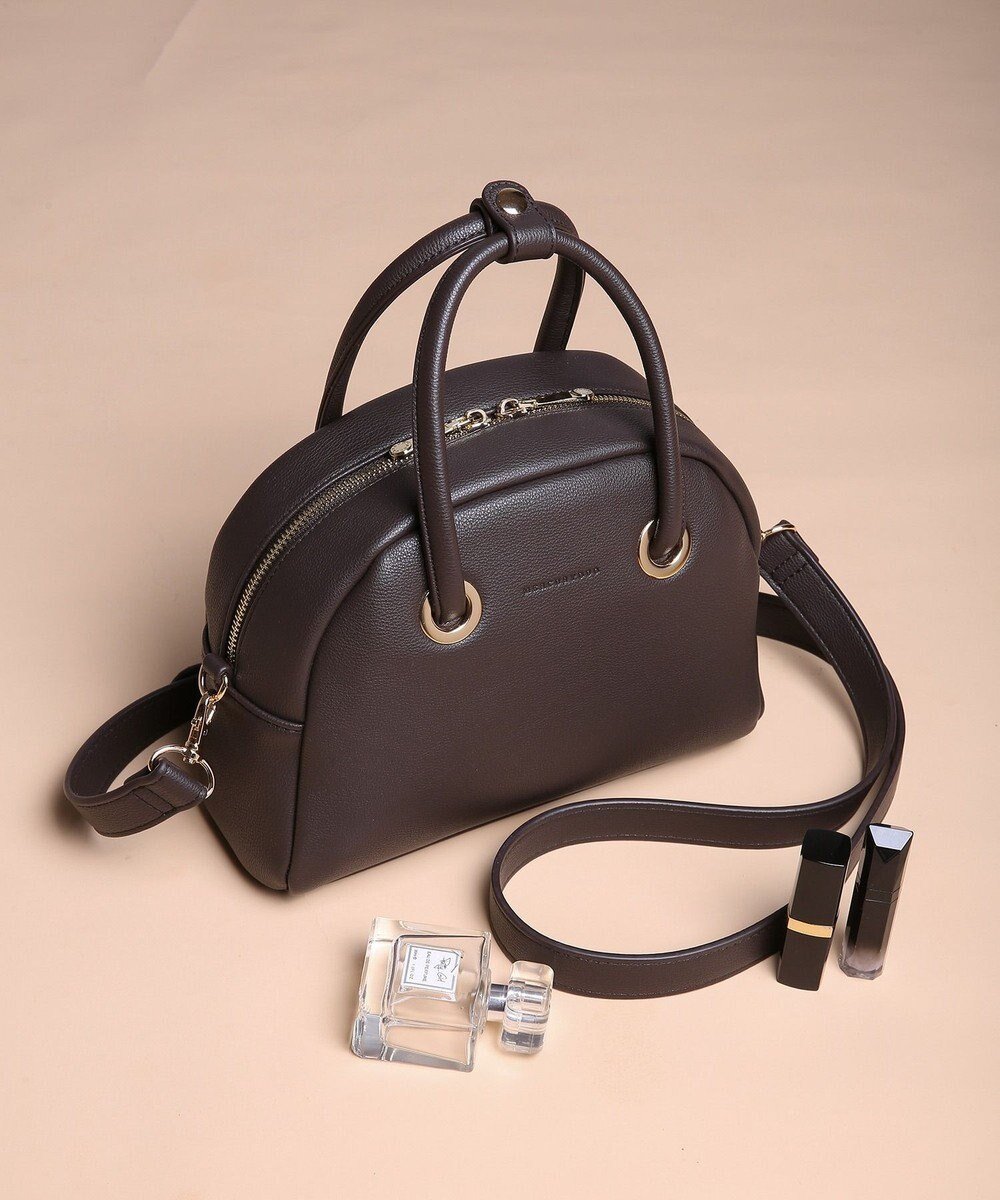 【スタイルコード/STYLE CODE】の【MERCURYDUO/マーキュリーデュオ】メタルアイレット ミニボストン インテリア・キッズ・メンズ・レディースファッション・服の通販 founy(ファニー) ファッション Fashion レディースファッション Fashion for Women アイレット Eyelet Lace ショルダー Shoulder, Shoulder Strap シンプル Simple, Minimal トレンド Trend, Trending Now フェミニン Feminine, Girly フォルム Silhouette, Form ボストン Boston ボストンバッグ Boston Bag, Retro Bag 再入荷 Restock / Back in Stock エレガント 上品 Elegant ダークブラウン|ID: prp329100004667203 ipo3291000000034177936