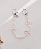 【メゾンドフルール/Maison de FLEUR】のオーロラリボンパールチャーム 人気、トレンドファッション・服の通販 founy(ファニー) ファッション Fashion レディースファッション Fashion for Women おすすめ Recommended / Our Picks アクセサリー Fashion Accessories チャーム Charm, Pendant トレンド Trend, Trending Now パール Pearl, Pearl Accent ポーチ Pouch, Small Case リボン Ribbon, Bow thumbnail Pink|ID: prp329100004667229 ipo3291000000033753780