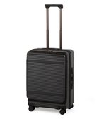 【エースバッグズアンドラゲッジ/ACE BAGS & LUGGAGE】のace. サルートン フロントオープンスーツケース Mサイズ 47～57L 05362 ブラック|ID: prp329100004667421 ipo3291000000035841536