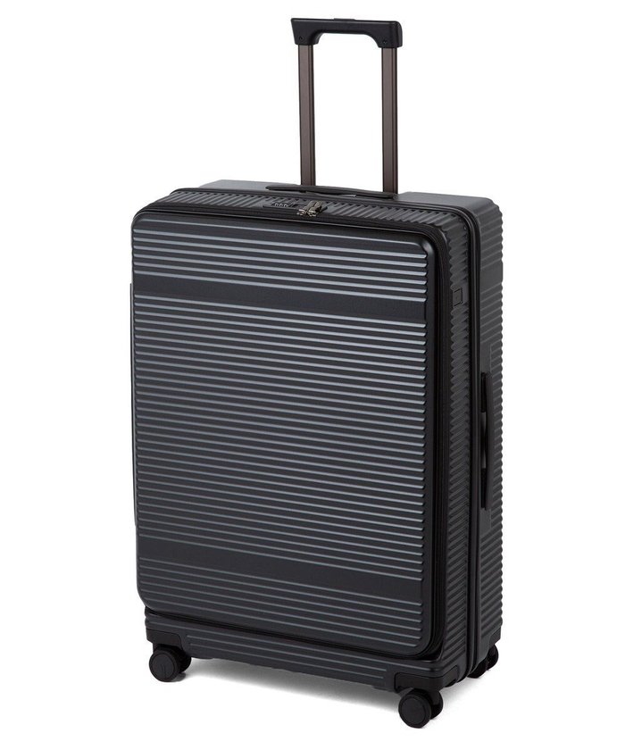 【エースバッグズアンドラゲッジ/ACE BAGS & LUGGAGE】のace. サルートン フロントオープンスーツケース Lサイズ 85～96L 05364 インテリア・キッズ・メンズ・レディースファッション・服の通販 founy(ファニー) https://founy.com/ ファッション Fashion レディースファッション Fashion for Women スーツ Business Suits & Workwear シンプル Simple, Minimal スマート Smart, Elegant フロント Front, Front Design リュック Backpack, Rucksack 再入荷 Restock / Back in Stock 旅行 Travel スーツケース キャリーケース Suitcase / Carry Case |ID: prp329100004667425 ipo3291000000035707330