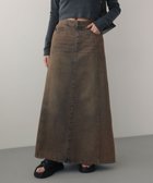 【グリーンパークス/Green Parks】のEGOISTブリーチデニムスカート Brown|ID: prp329100004667473 ipo3291000000033754718