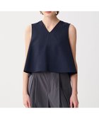 【アンクレイヴ/uncrave】のウォッシャブルドライサップ テントラインブラウス 人気、トレンドファッション・服の通販 founy(ファニー) ファッション Fashion レディースファッション Fashion for Women トップス・カットソー Cut & Sew Tops シャツ・ブラウス・オフィスカジュアル Elegant Blouses & Button-Ups エレガント 上品 Elegant 春 Spring サスペンダー Suspenders, Braces ジャケット Jacket, Outerwear セットアップ Set-Up, Coordinated Outfit ノースリーブ Sleeveless, No-Sleeve ワイド Wide, Wide Fit S/S・春夏 SS, Spring/Summer, Warm Season おすすめ Recommended / Our Picks 夏 Summer thumbnail ネイビー|ID: prp329100004667537 ipo3291000000033754949