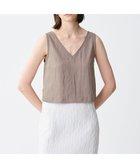 【アンクレイヴ/uncrave】のドレープツイル Vネックトップス トープ(佐藤晴美さん着用)|ID: prp329100004667541 ipo3291000000033754963