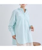 【アースミュージックアンドエコロジー/earth music&ecology】のサッカーレギュラーシャツ 人気、トレンドファッション・服の通販 founy(ファニー) ファッション Fashion レディースファッション Fashion for Women トップス・カットソー Cut & Sew Tops シャツ・ブラウス・オフィスカジュアル Elegant Blouses & Button-Ups サッカー Seersucker, Summer Fabric シンプル Simple, Minimal デニム Denim, Jeans Material ポケット Pocket, Pocket Detail 夏 Summer 春 Spring S/S・春夏 SS, Spring/Summer, Warm Season thumbnail Green|ID: prp329100004667629 ipo3291000000033755280