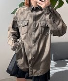 【ウィゴー/WEGO】のデニムウエスタンBIGシャツ デニムブラック|ID: prp329100004667732 ipo3291000000033755713