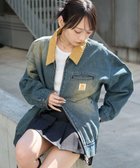 【ウィゴー/WEGO】のワーカーズWジップデニムブルゾン デニム中濃加工色|ID: prp329100004667734 ipo3291000000033755719