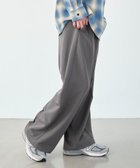 【ウィゴー/WEGO】の【ユニセックス着用ITEM/SMLサイズ展開】バギースラックス ダークグレー|ID: prp329100004667736 ipo3291000000033847313