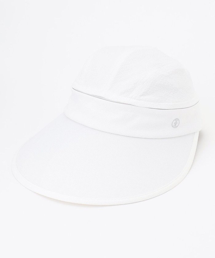 【23区 ゴルフ/NIJYUSANKU GOLF】の【WOMEN】 2WAY UVセルバイザー インテリア・キッズ・メンズ・レディースファッション・服の通販 founy(ファニー) https://founy.com/ ファッション Fashion レディースファッション Fashion for Women キャップ&ハット Hats & Caps ゴルフ Golf サッカー Seersucker, Summer Fabric トレンド Trend, Trending Now メッシュ Mesh, Net Fabric 夏 Summer 定番 Standard, Basic Item 帽子 Hat, Headwear 春 Spring S/S・春夏 SS, Spring/Summer, Warm Season 軽量 Lightweight, Ultra Light |ID: prp329100004667757 ipo3291000000035546327