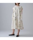 【ムーク/muuc】のボタニカル刺繍のワンピースドレス ホワイト|ID: prp329100004667764 ipo3291000000033755835