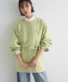 【グリーンパークス/Green Parks】のツィードミディ丈ジャケット Lime Green|ID: prp329100004667774 ipo3291000000033755873
