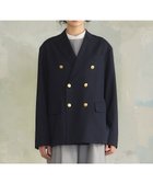 【ジェイプレスヨークストリート/J.PRESS YORK STREET】の【UNISEX】ネイビーブレザー / ダブル / 金釦 ネイビー系|ID: prp329100004667870 ipo3291000000033756213