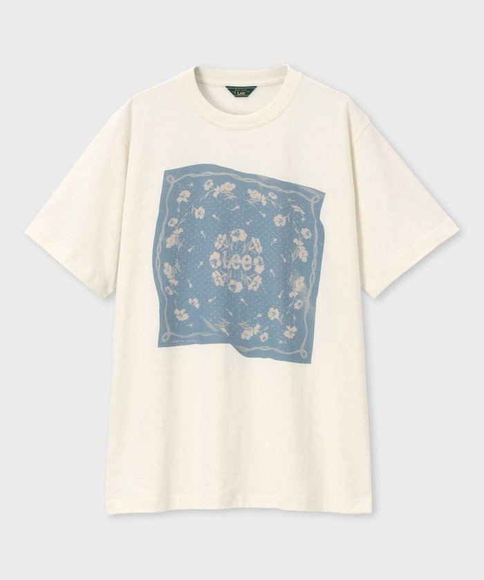 【ポール スミス/Paul Smith】のPaul Smith + Lee® バンダナ 半袖Tシャツ インテリア・キッズ・メンズ・レディースファッション・服の通販 founy(ファニー) https://founy.com/ ファッション Fashion レディースファッション Fashion for Women トップス・カットソー Cut & Sew Tops シャツ・ブラウス・オフィスカジュアル Elegant Blouses & Button-Ups ロングTシャツ・Tシャツ Longline T-Shirts & Tees カットソー・ベーシックTシャツ Cut-and-Sewn Tops / Stretch Tees & Basics アメリカン American Style ヴィンテージ Vintage Style 春 Spring カットソー Cut and Sewn Top コレクション Collection, Seasonal Line デニム Denim, Jeans Material バンダナ Bandana, Head Scarf プリント Print, Printed Pattern 半袖 Short Sleeve, Half Sleeve ワーク Workwear, Utility Style A/W・秋冬 Autumn/Winter S/S・春夏 SS, Spring/Summer, Warm Season 夏 Summer |ID: prp329100004667881 ipo3291000000033756246