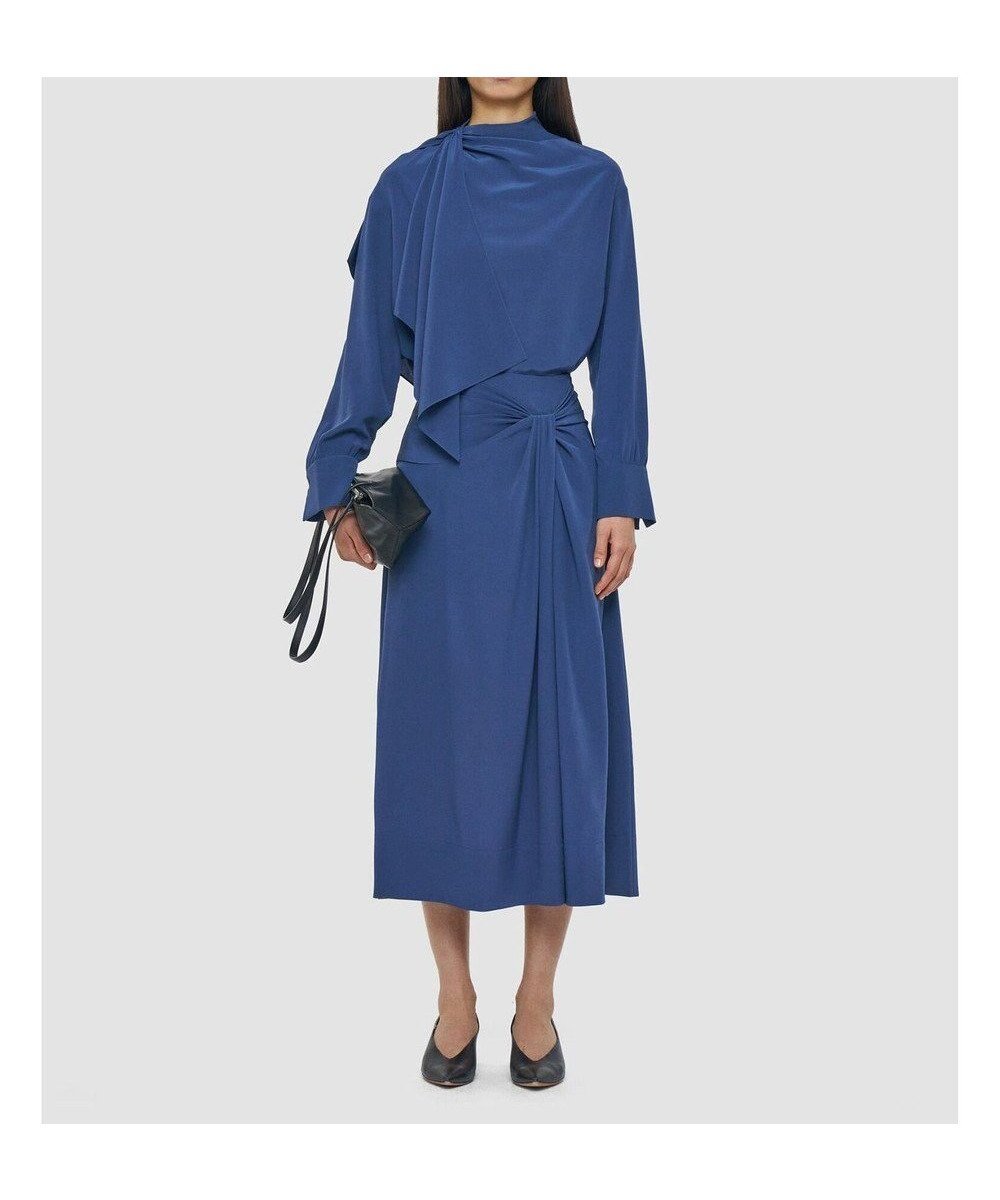 【ジョゼフ/JOSEPH】のCDC ノットディテール スカート 人気、トレンドファッション・服の通販 founy(ファニー) 　ファッション　Fashion　レディースファッション　Fashion for Women　スカート　Skirts　エレガント 上品　Elegant　ギャザー　Gathered, Ruffled　シルク　Silk, 100% Silk　ドレープ　Drape, Draping Fabric　フェミニン　Feminine, Girly　フレア　Flare, Flared　ミドル　Middle Length, Mid Height　夏　Summer　春　Spring　S/S・春夏　SS, Spring/Summer, Warm Season　 other-1|ID: prp329100004667932 ipo3291000000033756417