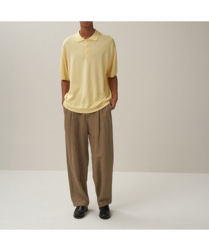 【エイトン/ATON】のCOTTON LINEN VOILE ツータックイージーパンツ - UNISEX インテリア・キッズ・メンズ・レディースファッション・服の通販 founy(ファニー) https://founy.com/ ファッション Fashion レディースファッション Fashion for Women パンツ Pants & Trousers ユニセックス Unisex, Genderless スラックス Slacks, Dress Pants リネン Linen, Linen Fabric リラックス Relax, Relaxed Fit |ID: prp329100004667936 ipo3291000000033756430