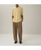 【エイトン/ATON】のCOTTON LINEN VOILE ツータックイージーパンツ - UNISEX CAMEL|ID: prp329100004667936 ipo3291000000033756431