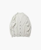 【エイトン/ATON】のRAMIE CASHMERE Vネックニットカーディガン - UNISEX LIGHT GRAY|ID: prp329100004667943 ipo3291000000033756460