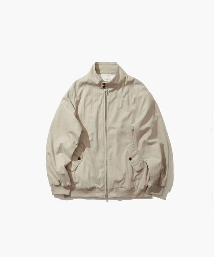 【エイトン/ATON】のHIGH TWIST NYLON ハリントンジャケット - UNISEX インテリア・キッズ・メンズ・レディースファッション・服の通販 founy(ファニー) https://founy.com/ ファッション Fashion レディースファッション Fashion for Women アウター Coat / Outerwear Collection レディースジャケット・軽アウター Jackets ユニセックス Unisex, Genderless ゴルフ Golf ショーツ Shorts, Short Pants ジャケット Jacket, Outerwear ツイル Twist, Twisted Detail ドレープ Drape, Draping Fabric 夏 Summer 春 Spring S/S・春夏 SS, Spring/Summer, Warm Season |ID: prp329100004667961 ipo3291000000033756526