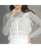 【グリーンパークス/Green Parks】のdazzlin チュールビスチェ Off White|ID: prp329100004667986 ipo3291000000033756609
