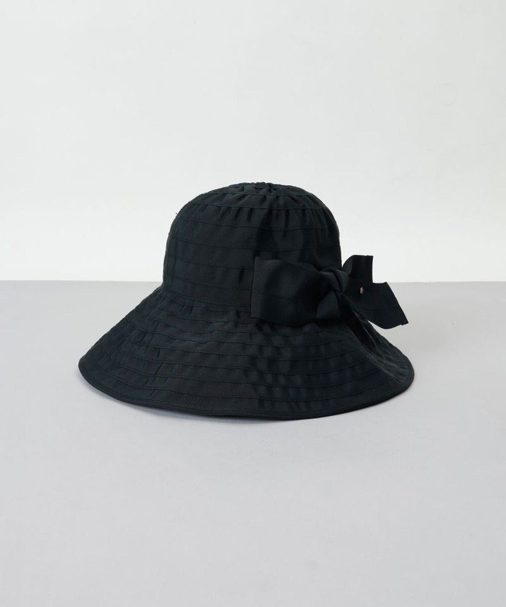 【アウロラ/AURORA】のLANVIN en Bleu (ランバン オン ブルー)ポケッタブルグログランブレードハット インテリア・キッズ・メンズ・レディースファッション・服の通販 founy(ファニー) 　ファッション　Fashion　レディースファッション　Fashion for Women　キャップ&ハット　Hats & Caps　リボン　Ribbon, Bow　定番　Standard, Basic Item　帽子　Hat, Headwear　抗菌　Antibacterial, Bacteria-Resistant　ブラック|ID: prp329100004667992 ipo3291000000033756629