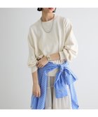 【グリーンパークス/Green Parks】のスウェットライクニットプルオーバー Off White|ID: prp329100004668024 ipo3291000000033756743