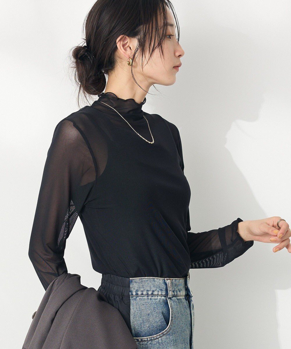【クラフトスタンダードブティック/CRAFT STANDARD BOUTIQUE】のチュールトップスインナー インテリア・キッズ・メンズ・レディースファッション・服の通販 founy(ファニー) ファッション Fashion レディースファッション Fashion for Women トップス・カットソー Cut & Sew Tops シャツ・ブラウス・オフィスカジュアル Elegant Blouses & Button-Ups インナー Innerwear 春 Spring チュール Tulip, Tulip Motif フェミニン Feminine, Girly フリル Frill, Ruffle ベーシック Basic, Essential ポケット Pocket, Pocket Detail ロング Long, Long-Length S/S・春夏 SS, Spring/Summer, Warm Season おすすめ Recommended / Our Picks 夏 Summer 2025年 2025 2025春夏・S/S Spring/Summer 2025 SS25 Black|ID: prp329100004668031 ipo3291000000033756771