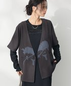 【クラフトスタンダードブティック/CRAFT STANDARD BOUTIQUE】の刺繍カラーレスジャケット Dark Gray|ID: prp329100004668050 ipo3291000000033756839
