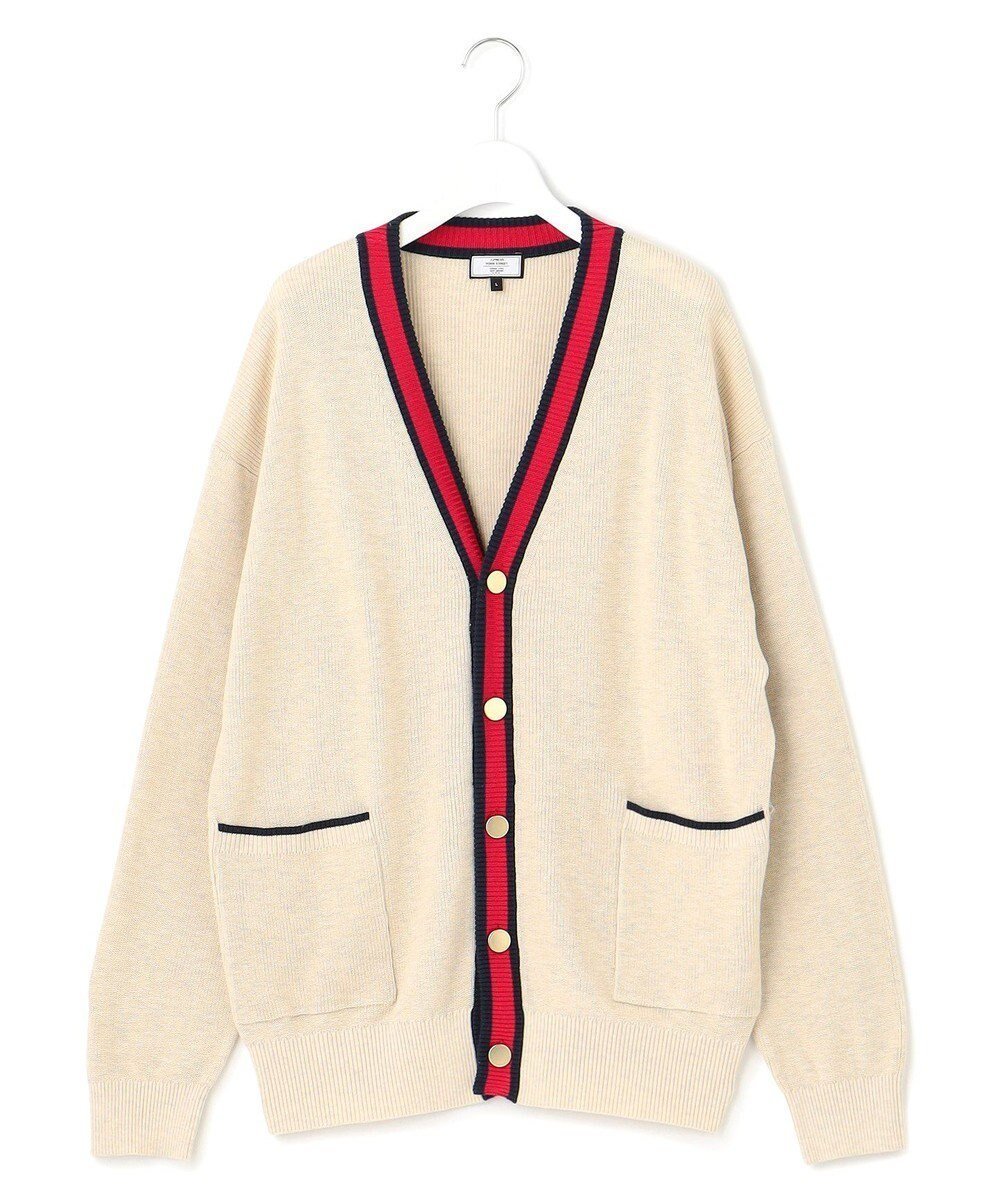 【ジェイプレスヨークストリート/J.PRESS YORK STREET】の【UNISEX】コットンベーシック カーディガン インテリア・キッズ・メンズ・レディースファッション・服の通販 founy(ファニー) ファッション Fashion レディースファッション Fashion for Women トップス・カットソー Cut & Sew Tops カーディガン・羽織り Layered Style Cardigans ユニセックス Unisex, Genderless カーディガン Cardigan, Knitwear コンパクト Compact, Small Size フィット Fit, Slim Fit ベーシック Basic, Essential ボトム Bottoms, Lower Wear 夏 Summer 春 Spring S/S・春夏 SS, Spring/Summer, Warm Season アイボリー系|ID: prp329100004668061 ipo3291000000034200328