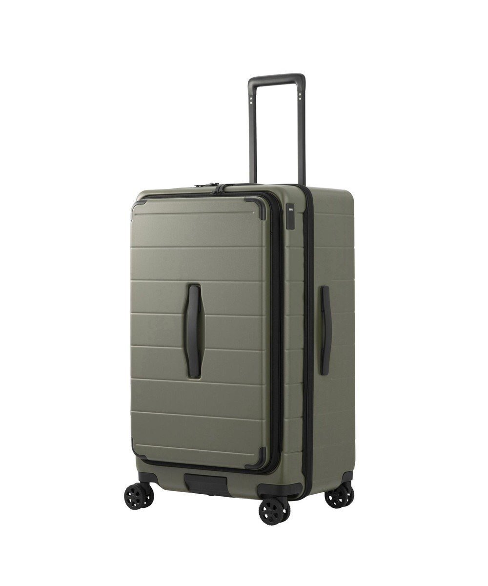 【エースバッグズアンドラゲッジ/ACE BAGS & LUGGAGE】のace. テオフィールド スーツケース 95L 05163 エース インテリア・キッズ・メンズ・レディースファッション・服の通販 founy(ファニー) 　ファッション　Fashion　レディースファッション　Fashion for Women　スーツ　Business Suits & Workwear　アウトドア　Outdoor Clothing　フロント　Front, Front Design　リュック　Backpack, Rucksack　再入荷　Restock / Back in Stock　旅行　Travel　スーツケース キャリーケース　Suitcase / Carry Case　オリーブドラブ|ID: prp329100004668097 ipo3291000000033757001