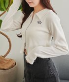 【ウィゴー/WEGO】のヴィンテージライクWZIPトップス オフホワイト|ID: prp329100004668191 ipo3291000000033757378