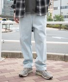 【ウィゴー/WEGO】の【ウエストゴム/SMLサイズ展開】デニムイージーストレートパンツ2 デニム淡色|ID: prp329100004668194 ipo3291000000033757386