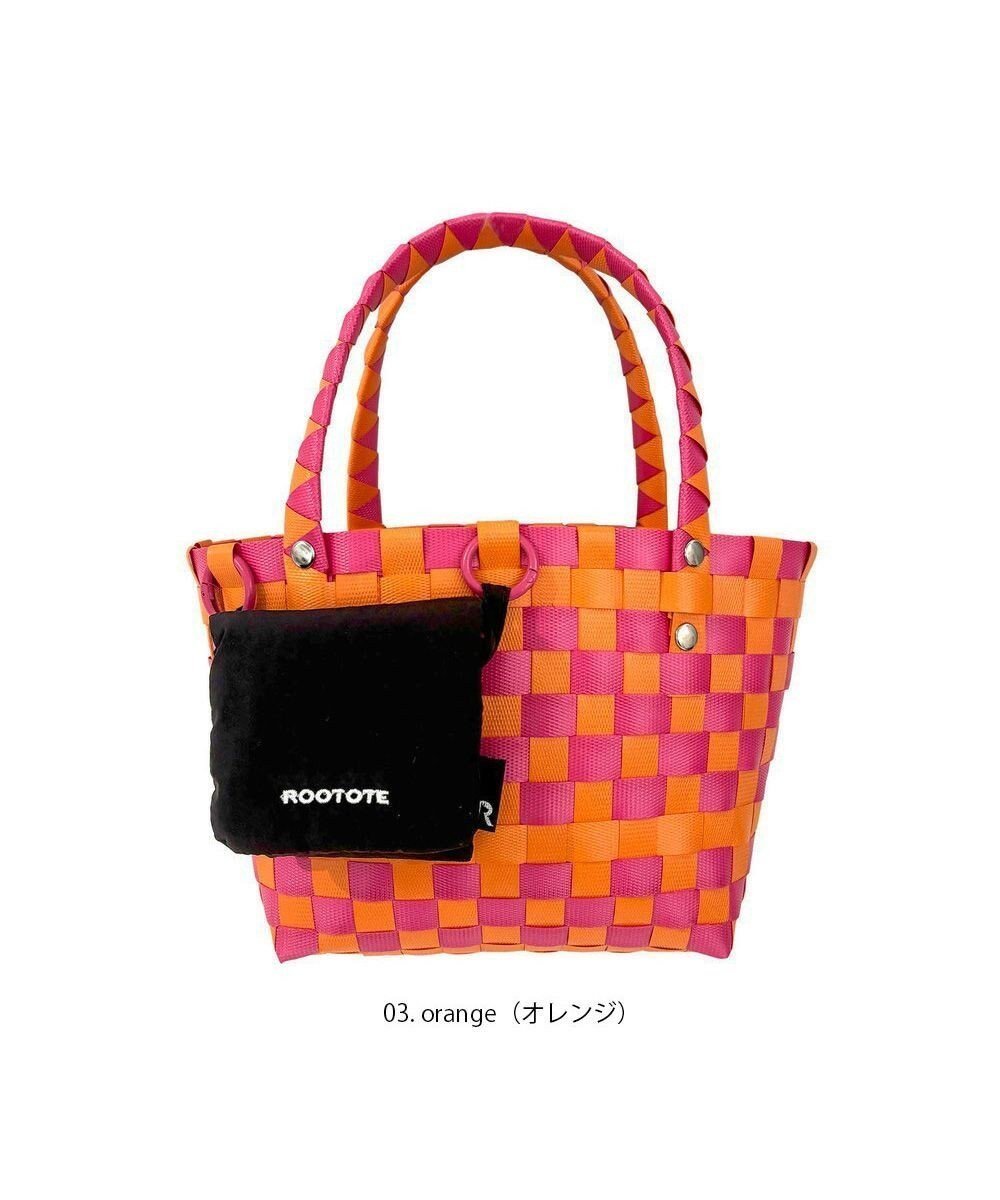 【ルートート/ROOTOTE】の1077【カゴバッグ】SC.ベビールー.バスケット-A インテリア・キッズ・メンズ・レディースファッション・服の通販 founy(ファニー) 　ファッション　Fashion　レディースファッション　Fashion for Women　アクセサリー　Fashion Accessories　カメラ　Camera Accessories　カラフル　Colorful Design　バスケット　Basket, Basket Bag　フォルム　Silhouette, Form　フラップ　Flap, Flap Pocket　ベビー　Baby, Babywear　ポケット　Pocket, Pocket Detail　ポーチ　Pouch, Small Case　新作・新入荷　New Arrivals / New In　03:オレンジ|ID: prp329100004668204 ipo3291000000034200082