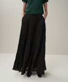 【エイトン/ATON】のCATCH WASHER CUPRA サーキュラースカート BLACK|ID: prp329100004668231 ipo3291000000033757539