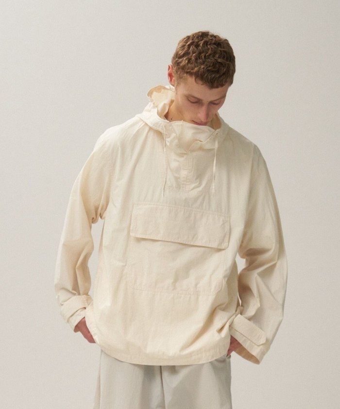 【エイトン/ATON】のORGANIC COTTON WEATHER アノラック - UNISEX インテリア・キッズ・メンズ・レディースファッション・服の通販 founy(ファニー) https://founy.com/ ファッション Fashion レディースファッション Fashion for Women トップス・カットソー Cut & Sew Tops ユニセックス Unisex, Genderless カーゴパンツ Cargo Pants, Utility Pants パーカー Hoodie, Parka フラップ Flap, Flap Pocket フロント Front, Front Design ポケット Pocket, Pocket Detail 夏 Summer 春 Spring S/S・春夏 SS, Spring/Summer, Warm Season |ID: prp329100004668251 ipo3291000000033757595