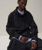 【エイトン/ATON】のORGANIC COTTON WEATHER アノラック - UNISEX BLACK|ID: prp329100004668251 ipo3291000000033757599