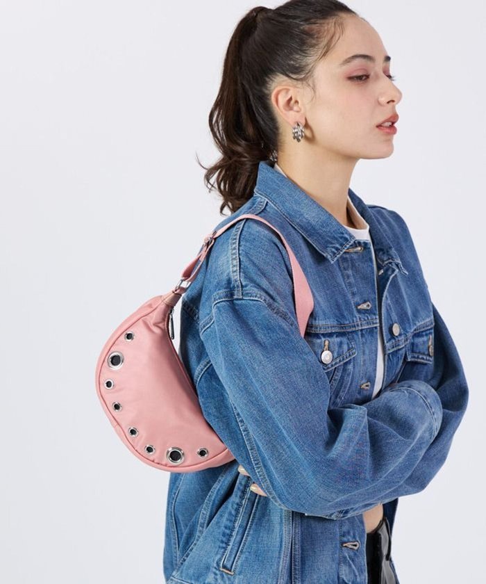 【レスポートサック/LeSportsac】のGROMMET SM SHOULDER BAG/ローズクオーツグロメッツ インテリア・キッズ・メンズ・レディースファッション・服の通販 founy(ファニー) https://founy.com/ ファッション Fashion レディースファッション Fashion for Women コレクション Collection, Seasonal Line 軽量 Lightweight, Ultra Light サテン Satin, Glossy Fabric スタッズ Studs, Metal Accents スマート Smart, Elegant 財布 Wallet, Purse トラベル Travel, Travel Gear ハーフ Half, Half-Length パーティ Party, Party Style フォルム Silhouette, Form プリント Print, Printed Pattern ポケット Pocket, Pocket Detail おすすめ Recommended / Our Picks エレガント 上品 Elegant ギフト プレゼント Gift / Present |ID: prp329100004668262 ipo3291000000033757634