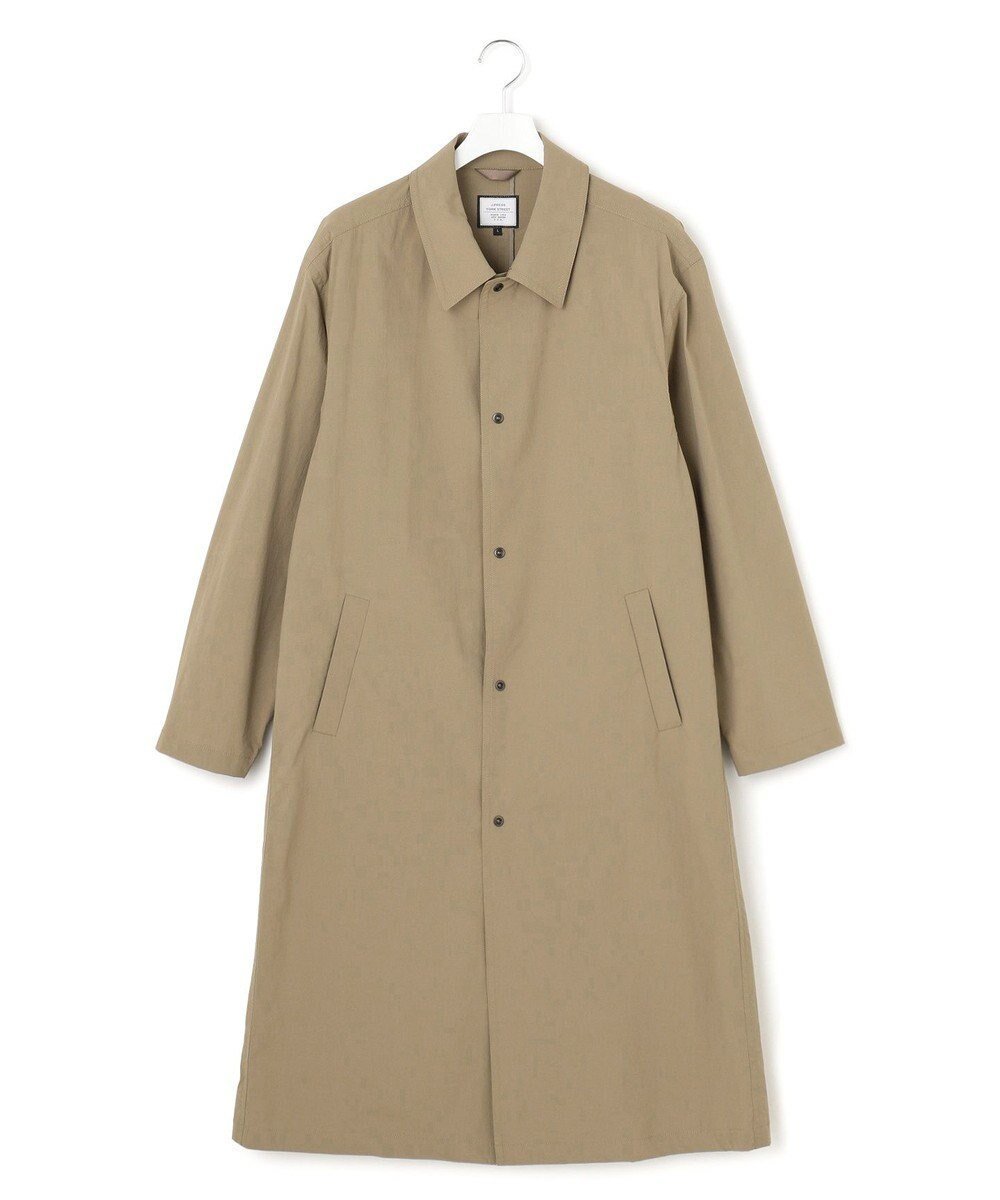【ジェイプレスヨークストリート/J.PRESS YORK STREET】の【UNISEX】ナイロンタスランドライストレッチワッシャー コート インテリア・キッズ・メンズ・レディースファッション・服の通販 founy(ファニー) 　ファッション　Fashion　レディースファッション　Fashion for Women　アウター　Coat / Outerwear Collection　コート・ロングコート・ピーコート　Long Coats, Peacoats & More　レディースジャケット・軽アウター　Jackets　ユニセックス　Unisex, Genderless　ジャケット　Jacket, Outerwear　ドット　Polka Dot, Dot Pattern　フロント　Front, Front Design　夏　Summer　春　Spring　S/S・春夏　SS, Spring/Summer, Warm Season　軽量　Lightweight, Ultra Light　カーキ系|ID: prp329100004668286 ipo3291000000033757700
