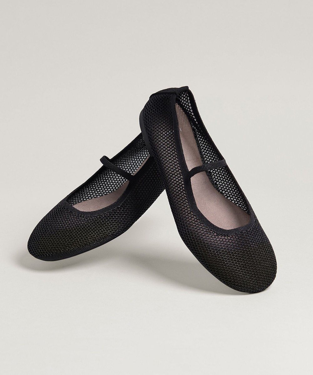 【ステッピ/steppi】の【一部店舗限定 / 片足わずか80g】シースルー ラウンド フラットパンプス インテリア・キッズ・メンズ・レディースファッション・服の通販 founy(ファニー) 　ファッション　Fashion　レディースファッション　Fashion for Women　春　Spring　洗える　Machine Washable　クッション　Cushion, Throw Pillow　軽量　Lightweight, Ultra Light　シューズ　Shoes, Footwear　ストッキング　Stockings, Sheer Tights　トレンド　Trend, Trending Now　バランス　Balance, Style Balance　フラット　Flat, Flat Shoes　ラウンド　Round, Round Neck　ランニング　Running, Running Wear, Activewear, Jogging　リラックス　Relax, Relaxed Fit　S/S・春夏　SS, Spring/Summer, Warm Season　夏　Summer　ブラック|ID: prp329100004668309 ipo3291000000033757791