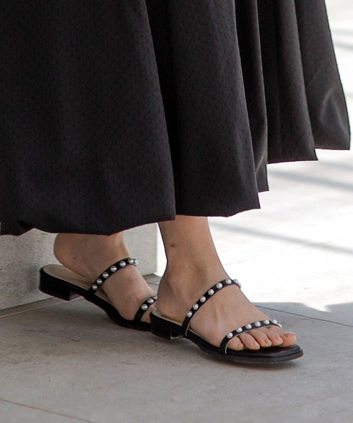 【エニィ スィス/any SiS】の【23.0~24.0cm】フェミニンフラット サンダル インテリア・キッズ・メンズ・レディースファッション・服の通販 founy(ファニー) https://founy.com/ ファッション Fashion レディースファッション Fashion for Women サンダル Sandals, Summer Shoes ストーン Stone, Gem-Like フェミニン Feminine, Girly フラット Flat, Flat Shoes 夏 Summer 新作・新入荷 New Arrivals / New In 春 Spring S/S・春夏 SS, Spring/Summer, Warm Season |ID: prp329100004668313 ipo3291000000034295799