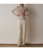 【グレース コンチネンタル/GRACE CONTINENTAL】のチュールベアトップ ベージュ|ID: prp329100004668370 ipo3291000000033758011