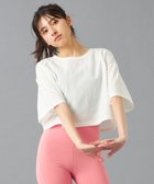 【チャコット/Chacott】のChacott BALANCE ドライメッシュクロップドTシャツ 人気、トレンドファッション・服の通販 founy(ファニー) ファッション Fashion レディースファッション Fashion for Women トップス・カットソー Cut & Sew Tops シャツ・ブラウス・オフィスカジュアル Elegant Blouses & Button-Ups ロングTシャツ・Tシャツ Longline T-Shirts & Tees 吸水 Absorbent, Quick-Dry 軽量 Lightweight, Ultra Light ショルダー Shoulder, Shoulder Strap ショート Short, Short Length ストレッチ Stretch, Stretchy Fabric ドロップ Drop Shoulder, Dropped Style バランス Balance, Style Balance ボックス Boxy, Box Shape メッシュ Mesh, Net Fabric リラックス Relax, Relaxed Fit レギンス Leggings, Stretch Pants thumbnail ホワイト|ID: prp329100004668420 ipo3291000000033758284