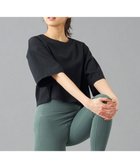 【チャコット/Chacott】のChacott BALANCE ドライメッシュクロップドTシャツ 人気、トレンドファッション・服の通販 founy(ファニー) ファッション Fashion レディースファッション Fashion for Women トップス・カットソー Cut & Sew Tops シャツ・ブラウス・オフィスカジュアル Elegant Blouses & Button-Ups ロングTシャツ・Tシャツ Longline T-Shirts & Tees 吸水 Absorbent, Quick-Dry 軽量 Lightweight, Ultra Light ショルダー Shoulder, Shoulder Strap ショート Short, Short Length ストレッチ Stretch, Stretchy Fabric ドロップ Drop Shoulder, Dropped Style バランス Balance, Style Balance ボックス Boxy, Box Shape メッシュ Mesh, Net Fabric リラックス Relax, Relaxed Fit レギンス Leggings, Stretch Pants thumbnail ブラック|ID: prp329100004668420 ipo3291000000033758285