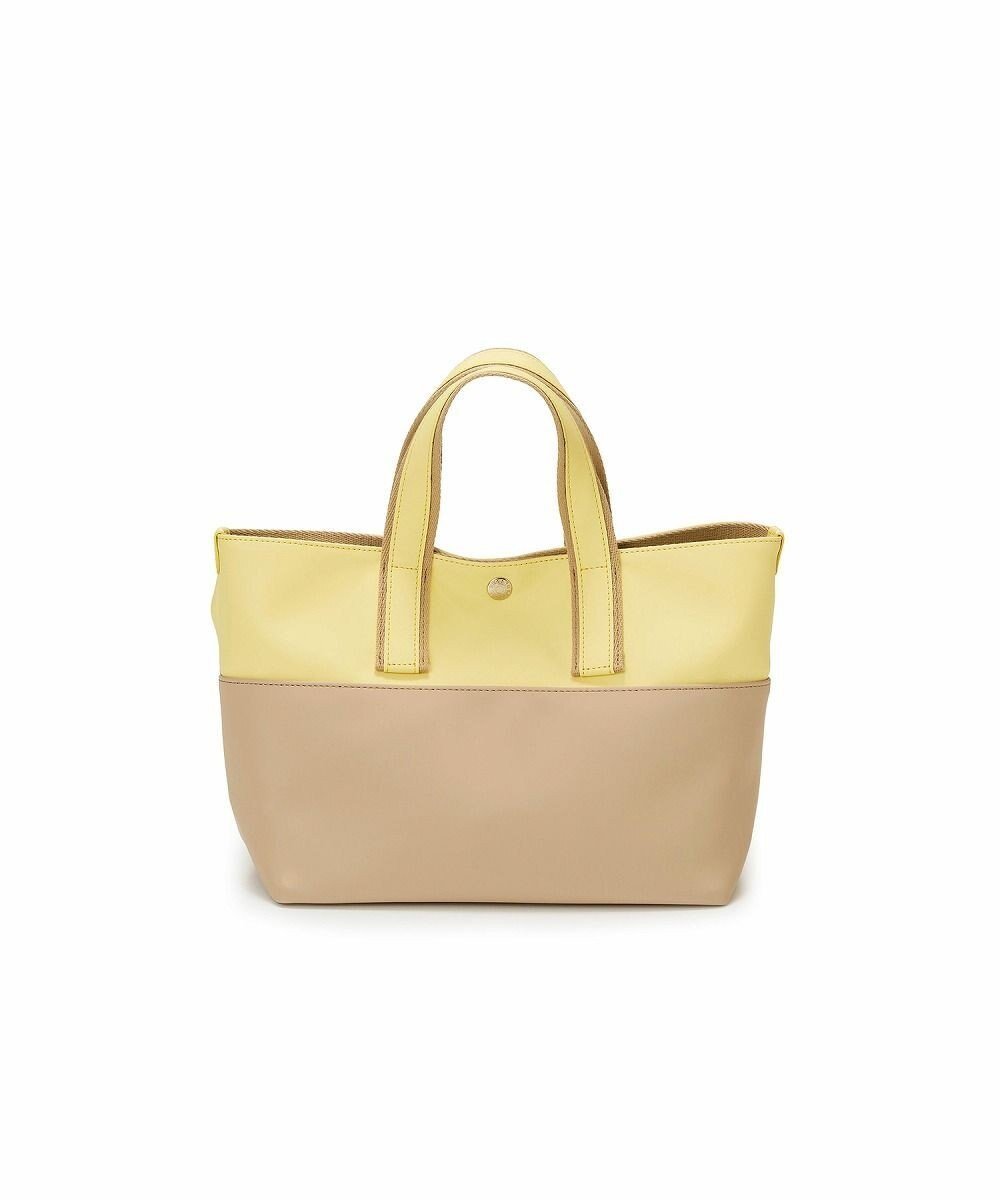 【トプカピ/TOPKAPI】の【Breath TOPKAPI】Bright ブライト カラーブロックミニ トートバッグ インテリア・キッズ・メンズ・レディースファッション・服の通販 founy(ファニー) ファッション Fashion レディースファッション Fashion for Women バッグ Bags サテン Satin, Glossy Fabric フラップ Flap, Flap Pocket ブライト Bright, Shiny ブロック Block, Solid Block Pattern ポケット Pocket, Pocket Detail 軽量 Lightweight, Ultra Light レモンイエロー|ID: prp329100004668429 ipo3291000000033758321