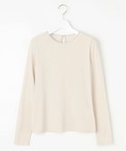 【23区/NIJYUSANKU】の【GOLD LABEL】ファインストレッチチュール シアーカットソー 人気、トレンドファッション・服の通販 founy(ファニー) ファッション Fashion レディースファッション Fashion for Women トップス・カットソー Cut & Sew Tops シャツ・ブラウス・オフィスカジュアル Elegant Blouses & Button-Ups ロングTシャツ・Tシャツ Longline T-Shirts & Tees カットソー・ベーシックTシャツ Cut-and-Sewn Tops / Stretch Tees & Basics インナー Innerwear 春 Spring 秋 Autumn カットソー Cut and Sewn Top サテン Satin, Glossy Fabric シアー Sheer, See-Through シンプル Simple, Minimal ジャケット Jacket, Outerwear ストレッチ Stretch, Stretchy Fabric チュール Tulip, Tulip Motif トリミング Trimming, Decorative Edge 長袖 Long Sleeve, Full Sleeve ビスチェ Bustier, Corset Top フォルム Silhouette, Form S/S・春夏 SS, Spring/Summer, Warm Season 夏 Summer thumbnail サンドベージュ系|ID: prp329100004668439 ipo3291000000033758361