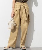 【23区/NIJYUSANKU】の【GOLD LABEL】チノ ラップワイドパンツ ベージュ系|ID: prp329100004668447 ipo3291000000033758387